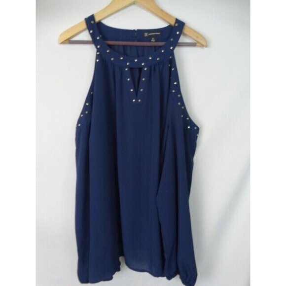 INC International Concepts Women's Top Size 3X Cold Shoulder Long Sleeve Shirt - Picture 3 of 12